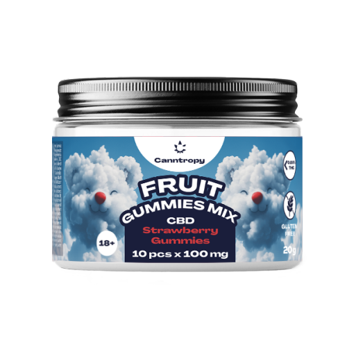 Canntropy Fruit Gummies Mix 100mg