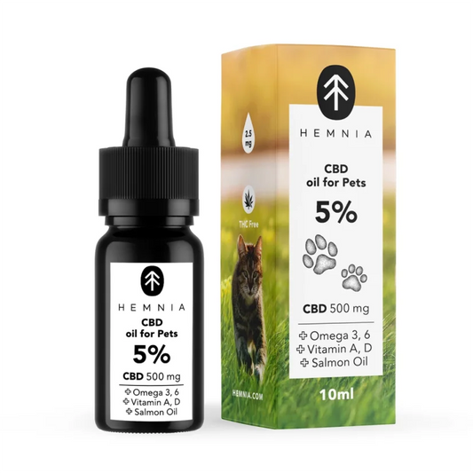 Hemnia CBD 5% Salmon-Oil for Pets
