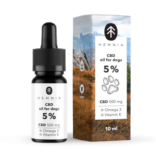 Hemnia CBD 5% Oil for Dogs